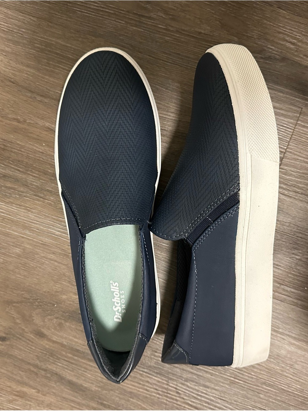 Dr. Scholl's Women’s Navy Slip-On Sneakers 9.5